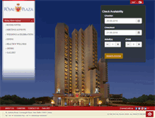 Tablet Screenshot of hoteltheroyalplaza.com